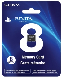 Sony Memory Card 8GB [NA] Box Art