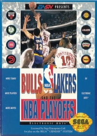 Bulls vs Lakers and the NBA Playoffs (EASN) Box Art
