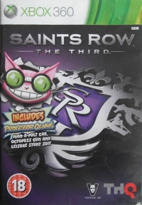 Saints Row: The Third (Includes Professor Genki's) [UK] Box Art