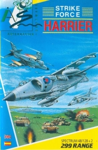Strike Force Harrier Box Art