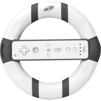 PDP Nerf Wii Racing Wheel (grey) Box Art