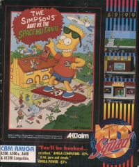 Simpsons, The: Bart vs. the Space Mutants - The Hit Squad Box Art