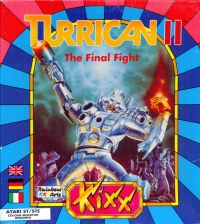 Turrican II: The Final Fight - Kixx Box Art