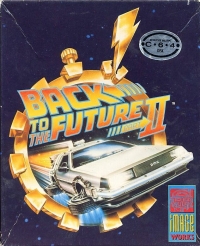 Back to the Future Part II (disk) Box Art