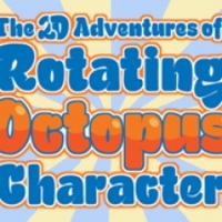 2D Adventures of Rotating Octopus Character, The Box Art