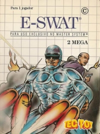 E-SWAT (cardboard) Box Art