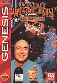 Dick Vitale's  Awesome Baby!  College Hoops Box Art