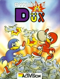 Dynamite Dux (white disk) Box Art