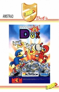 Dynamite Dux (cassette / Especial ERBE 8bits) Box Art