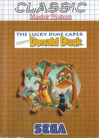 Lucky Dime Caper Starring Donald Duck, The - Classic Box Art