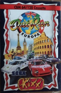 OutRun Europa - Kixx Box Art