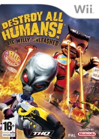 Destroy All Humans! Big Willy Unleashed Box Art