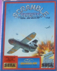 Scramble Spirits (cassette) Box Art