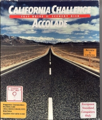 Test Drive II: The Duel Scenery Disk: California Challenge Box Art
