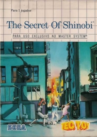 Secret of Shinobi, The Box Art