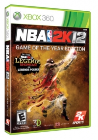 NBA 2K12: Game of the Year Edition Box Art