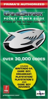 GameShark Pocket Power Guide, 10th Edition: Attack of the 50 Foot CodeBoy Box Art