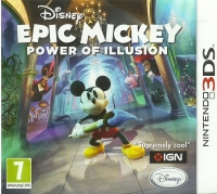 Disney Epic Mickey: Power of Illusion Box Art