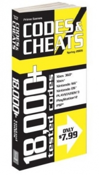 Codes & Cheats, Spring 2009 Edition Box Art