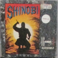 Shinobi - 16 Blitz Plus Mastertronic Box Art