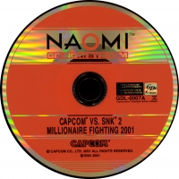 Capcom vs. SNK 2: Millionaire Fighting 2001 Box Art