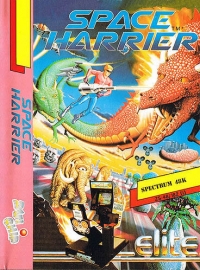 Space Harrier (Zafi Chip) Box Art