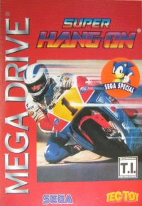 Super Hang-On (red cover / Sega Special) Box Art