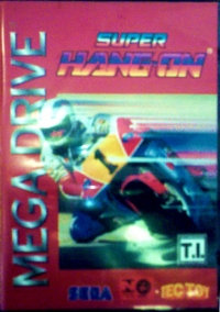 Super Hang-On (red cover) Box Art