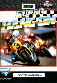 Super Hang-On (Proein Soft Line spine) Box Art