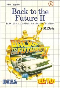 Back to the Future II Box Art