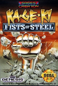 Ka-Ge-Ki: Fists of Steel Box Art