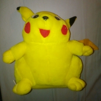 Counterfeit Pikachu plush (large) Box Art