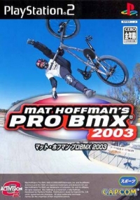 Mat Hoffman's Pro BMX 2003 Box Art