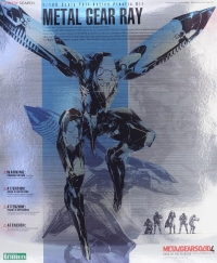 Metal Gear Ray Model Kit Box Art