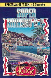 Super Monaco GP - Kixx Box Art