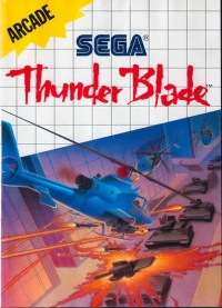 Thunder Blade (Sega®) Box Art