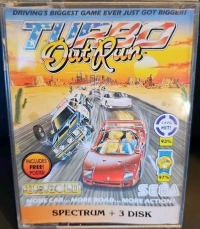 Turbo OutRun (disk) Box Art