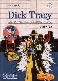 Dick Tracy (Sega Special) Box Art