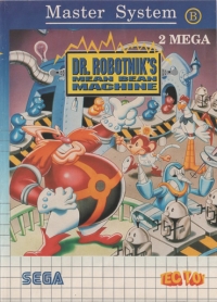 Dr. Robotnik's Mean Bean Machine Box Art