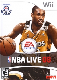 NBA Live 08 [CA] Box Art