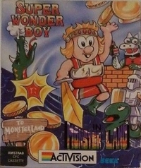 Super Wonder Boy (cassette) Box Art