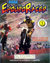 Enduro Racer (cassette) Box Art
