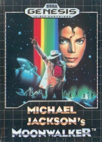 Michael Jackson's Moonwalker Box Art