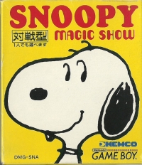 Snoopy Magic Show Box Art