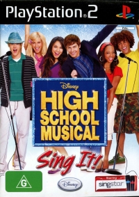 High School Musical: Sing It! Box Art