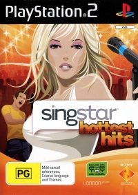 SingStar Hottest Hits (Not to be Sold Separately) Box Art