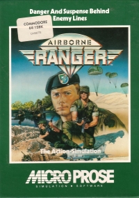 Airborne Ranger (cassette) Box Art