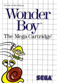 Wonder Boy (Sega®) Box Art