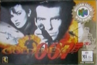 James Bond 007: GoldenEye - Million Seller Box Art