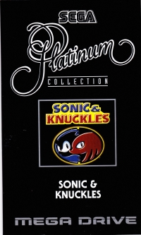 Sonic & Knuckles - Platinum Collection Box Art
